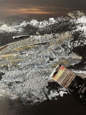 Susanna Schorr in the Studio