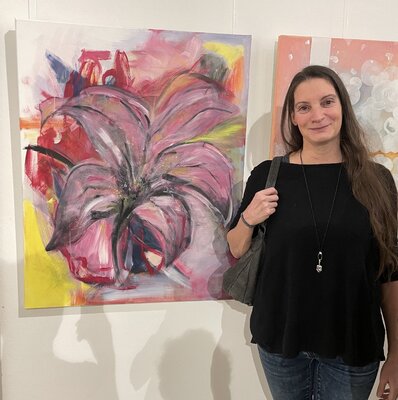 Susanna Schorr in the Studio