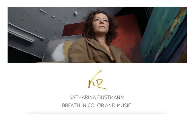 Katharina Dustmann in the Studio