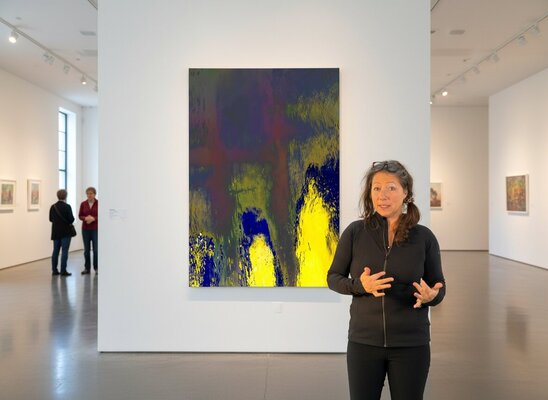 Katharina Dustmann in the Studio