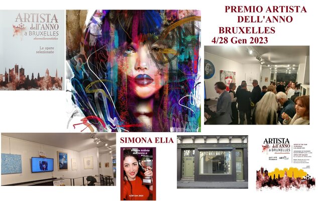 Simona Elia in the Studio: The Prize Artist of the Year - Bruxelles