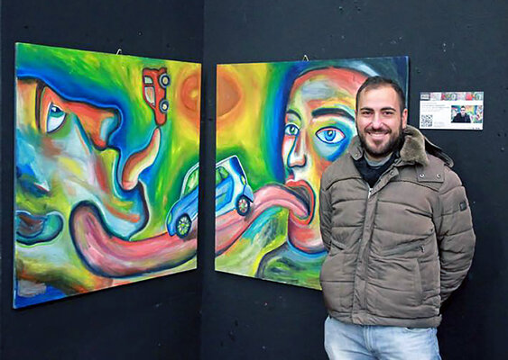 Rosario Annunziata in the Studio: Esposizione Smart City a Milano