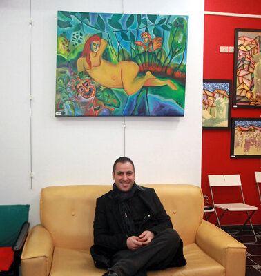 Rosario Annunziata in the Studio: Esposizione a Salerno