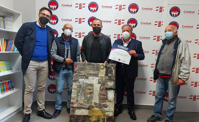 Rosario Annunziata in the Studio: Premiazione I posto Picentarte