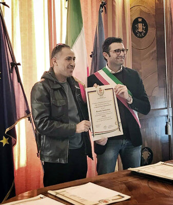 Rosario Annunziata in the Studio: Le immagini presentano vari momenti del mio percorso artistico.