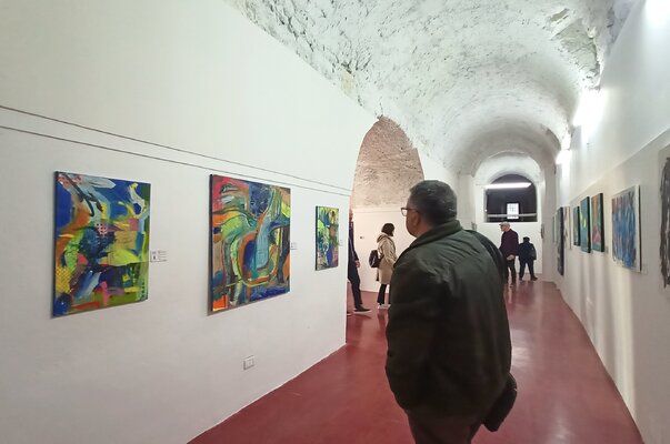 Rosario Annunziata in the Studio: Mostra Impronte e Orme, Museopossibile a Nola (NA)