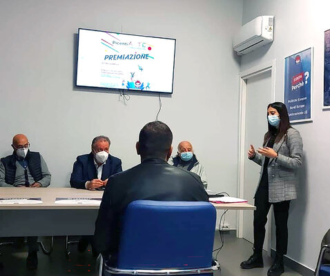 Rosario Annunziata in the Studio: Cerimonia di Premiazione I posto "Picentarte"