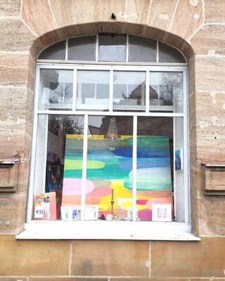 Tanja Hoffmann in the Studio: Blick in mein Studio in Nürnberg