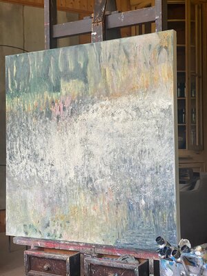 Conny Pfister in the Studio