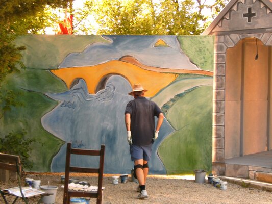 Ing. Buchberger in the Studio