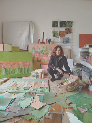 Marie-Joëlle Cherqui in the Studio