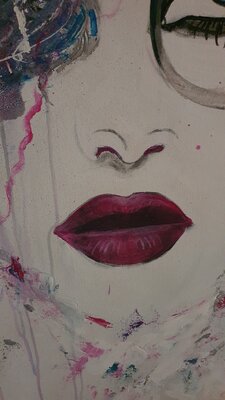 Ursula Gnech in the Studio