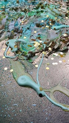 Ursula Gnech in the Studio