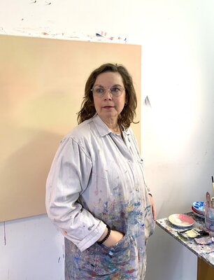 Katinka Dermietzel in the Studio