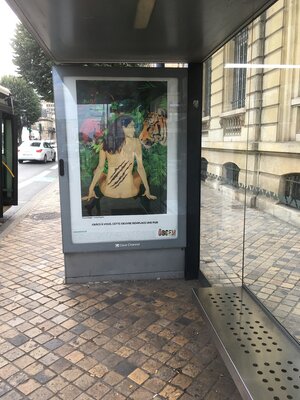 Victoria Stagni in the Studio: Affiche exposition Oboem- Bordeaux, octobre 2017