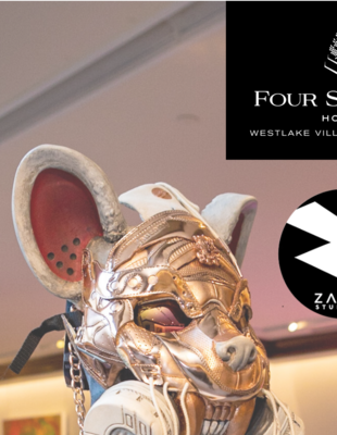 Victoria Stagni in the Studio: Affiche exposition Hôtel Four Season's gallery - Los Angeles, 2023