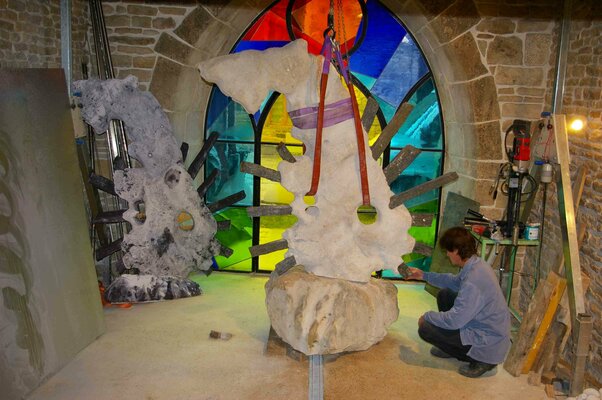 Marc Mugnier in the Studio: SCULPTURE MONUMENTALE