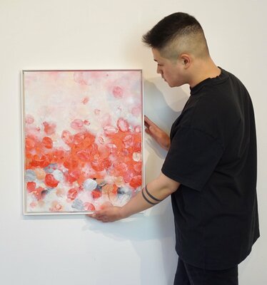 Frederic Paul in the Studio