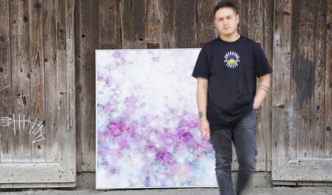 Frederic Paul in the Studio