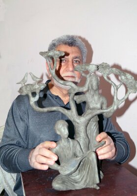 Zakir Ahmedov in the Studio