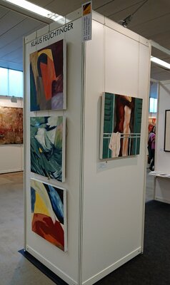 Klaus Feuchtinger in the Studio: Arte Sindelfingen 2019