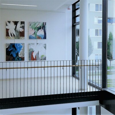 Klaus Feuchtinger in the Studio: Ausstellung Stuttgart Weißenhofsiedlung im Augustinum 2015