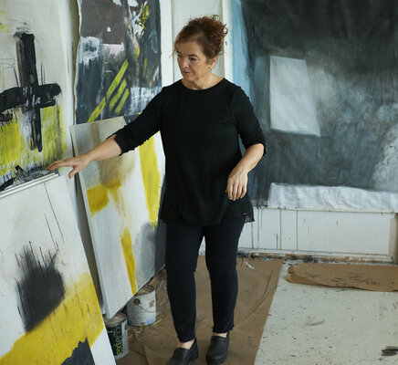 Michela Sorrentino in the Studio