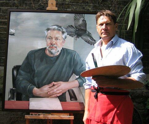Valery Koroshilov in the Studio