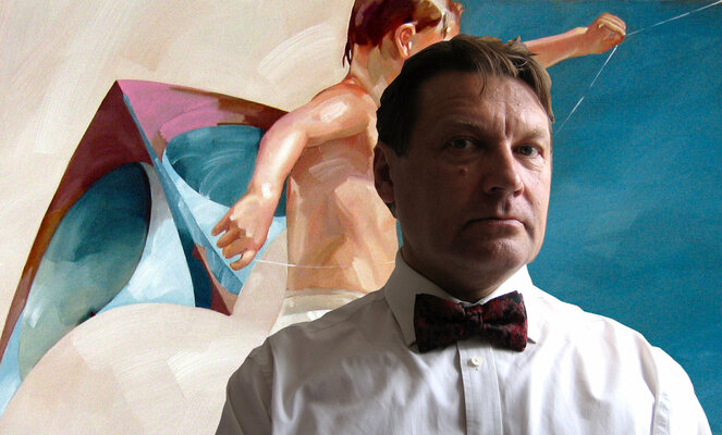 Valery Koroshilov in the Studio