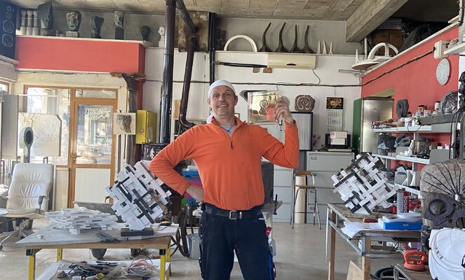 Ognyan Chitakov in the Studio: My Singulart Award For Best Sculptor Of 2023 Among My Works