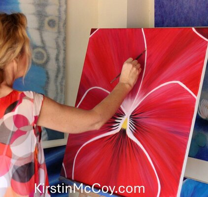 Kirstin Mccoy im Studio: www.KirstinMcCoy.com