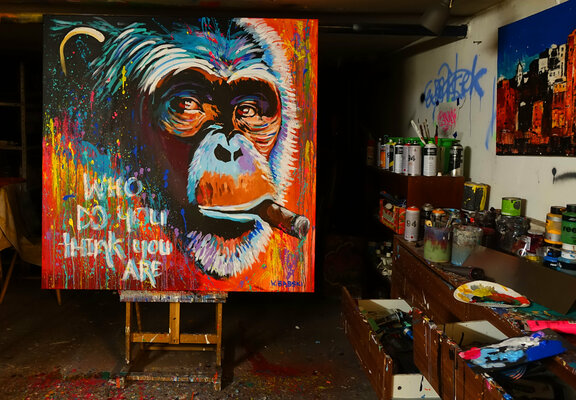 Wojtek Babski in the Studio