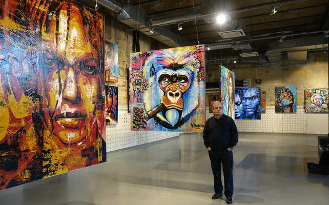 Wojtek Babski in the Studio