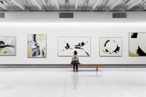 Isabelle Fournet in the Studio