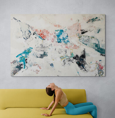Isabelle Fournet in the Studio