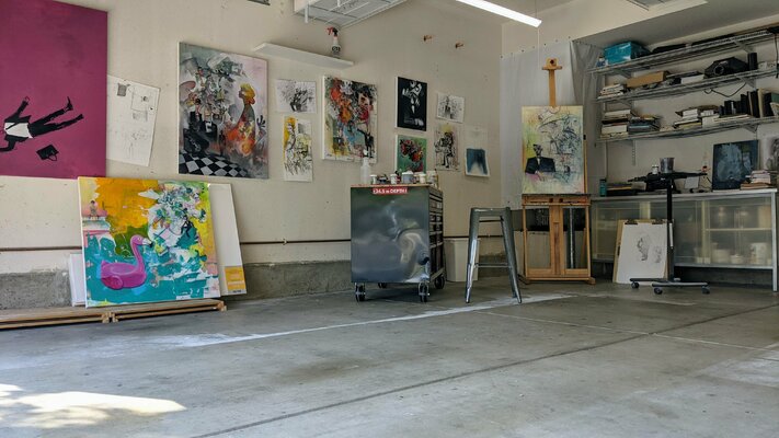Jack Avetisyan in the Studio