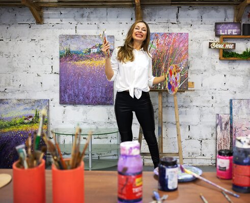 Nadiia Antoniuk in the Studio: In my studio