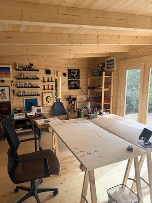 David Albert in the Studio: atelier 3