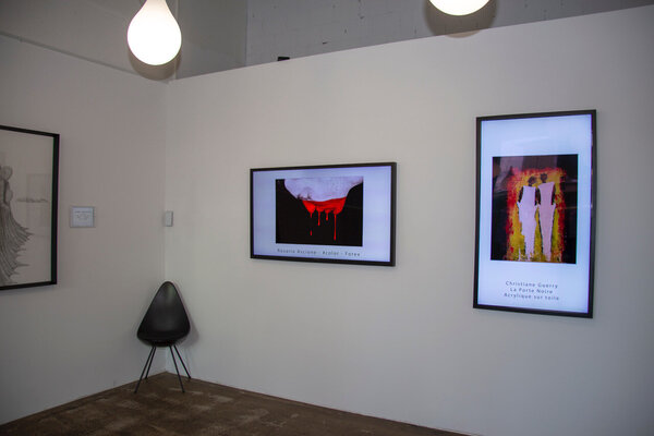 Christiane Guerry in the Studio: COUPLE SELECTIONNE PAR ARTBOX TALENTS