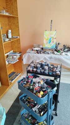 ÂME SAUVAGE in the Studio: Atelier de l'artiste