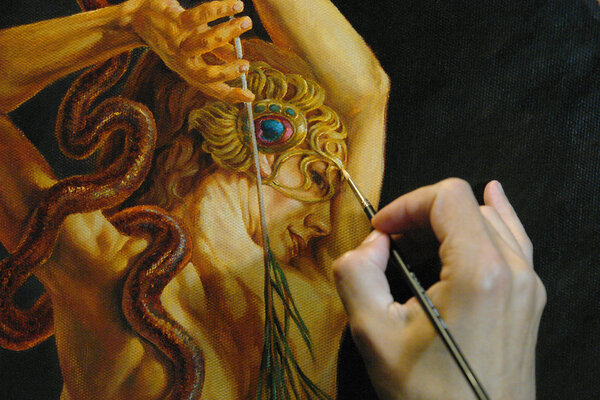 Andrii Zhukov in the Studio: In progress