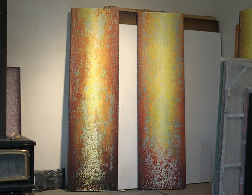 Heidi Thompson in the Studio: Work in Progress