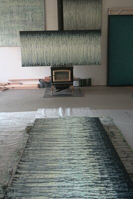 Heidi Thompson in the Studio: Work in Progress