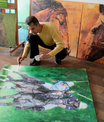 Andrei Sitsko in the Studio