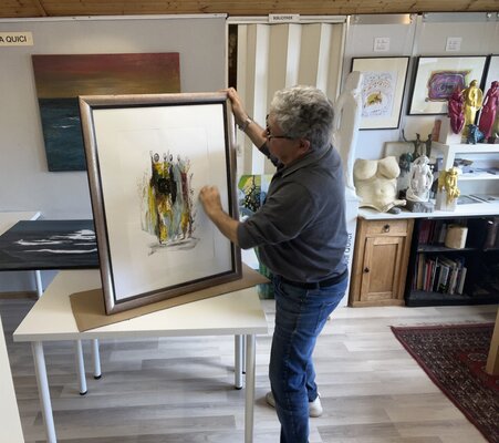Nicola Quici in the Studio
