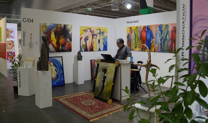 Nicola Quici in the Studio