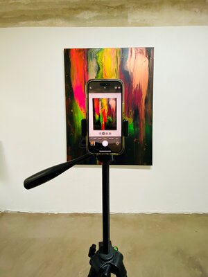 Ilja Freer in the Studio