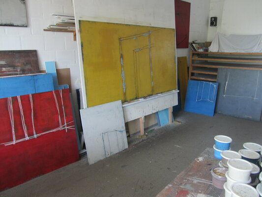 Denis De Mot in the Studio