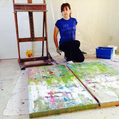 Vania Bouwmeester Pentcheva in the Studio