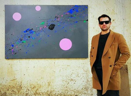 Alessio Luzzi in the Studio